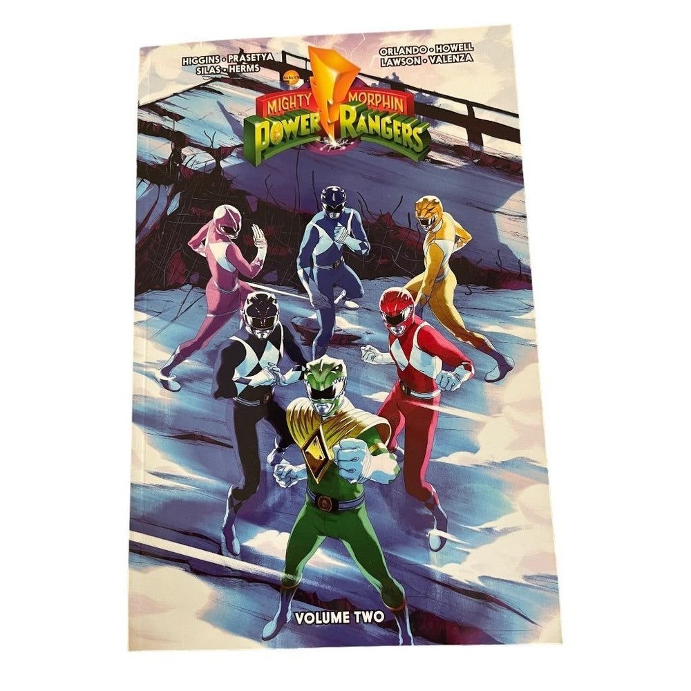 Signed Mighty Morphin Power Rangers Vol.2 by Kyle Higgins Paperback Signed